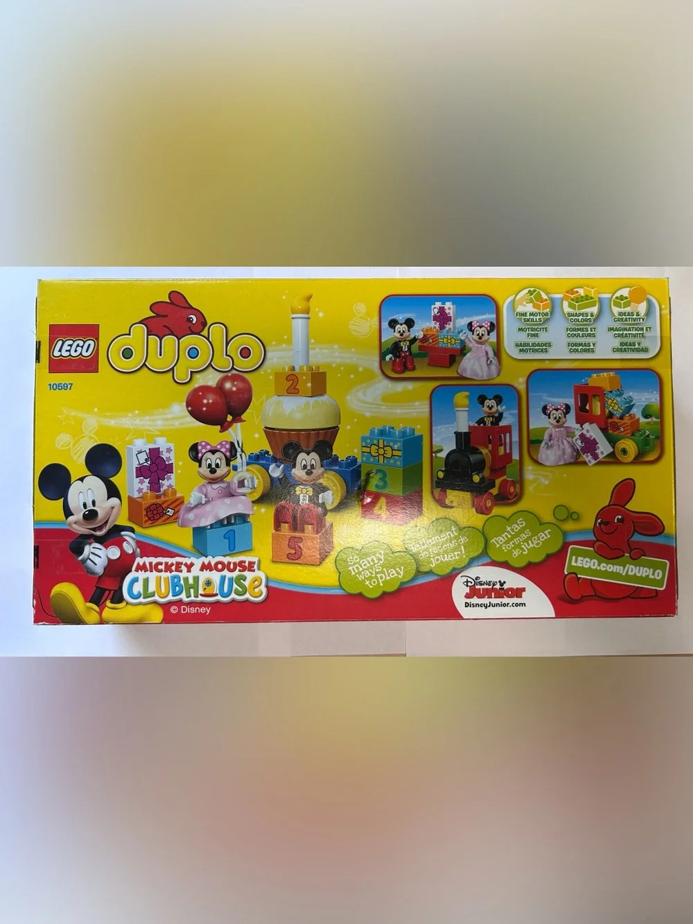 Lego Duplo Disney Mickey & Minnie Birthday Parade Train Set (10597)